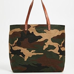 Madewell Camo Canvas Transport Tote